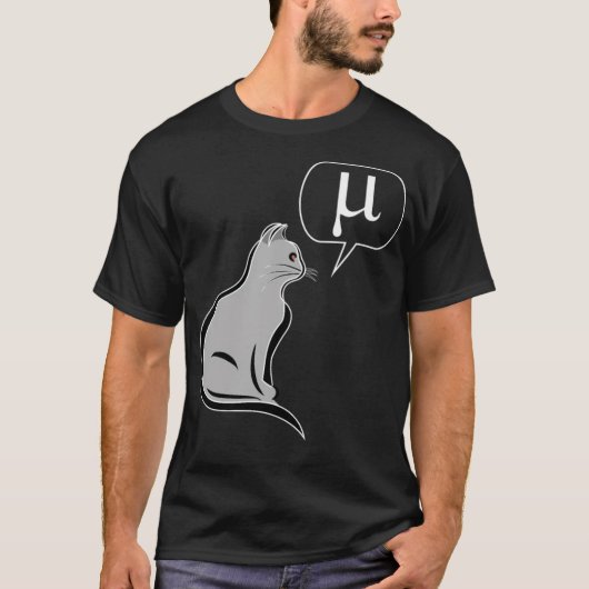 物理学者ネコの摩擦係数thelwe tシャツ (正面)
