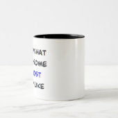 物理学者素晴らし。 ツートーンマグカップ (中央)