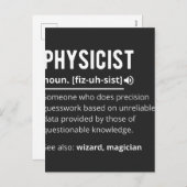 物理学者 シーズンポストカード (正面/裏面)