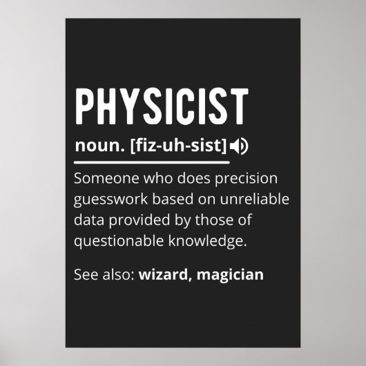 物理学者 ポスター (正面)