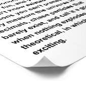 物理学者 ポスター (角)