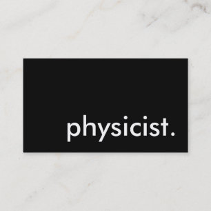物理学者 名刺