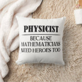 物理学者 – 数学者も英雄を必要とするので クッション (ブランケット)