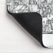 物理学1687年のキャビネット マウスパッド (コーナー)