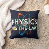 物理学、それが法則 / 陽子の思考を持て クッション (ブランケット)