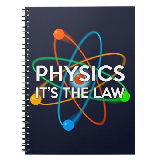 物理学、それは法則だ ノートブック (正面)