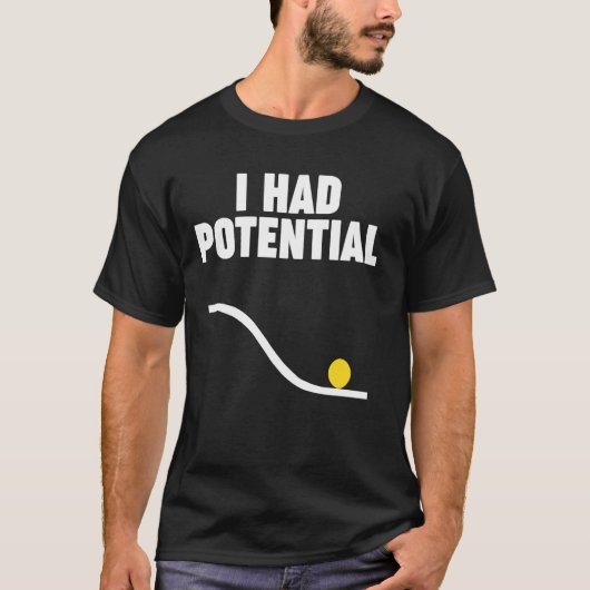 物理学Ⅰは可能性を秘めていた Tシャツ (正面)
