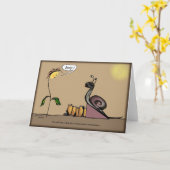 物理学 カード (黄色い花)