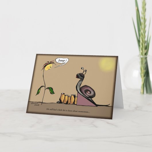 物理学 カード (正面)