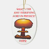 物理学 セラミックオーナメント (左)