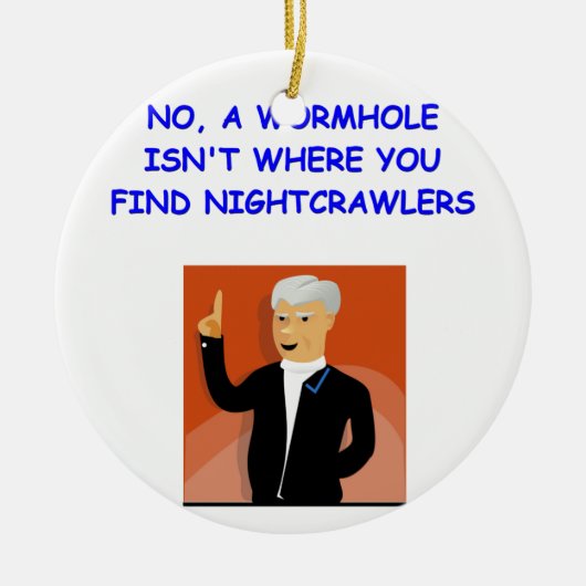 物理学 セラミックオーナメント (正面)