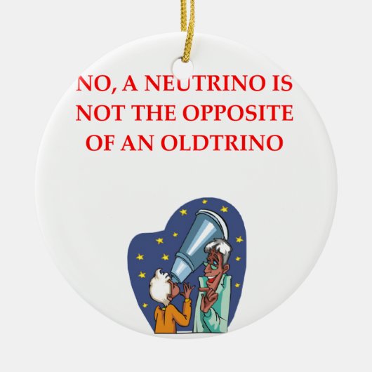 物理学 セラミックオーナメント (正面)