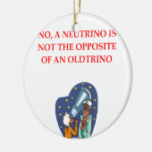 物理学 セラミックオーナメント (左)