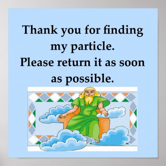 物理学 ポスター (正面)