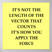 物理学 ポスター (正面)