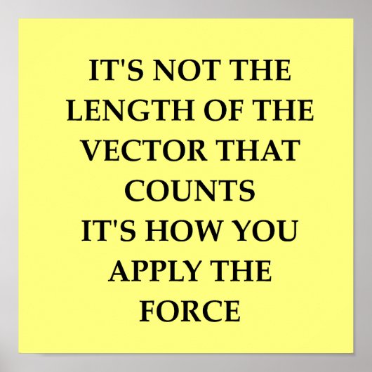 物理学 ポスター (正面)