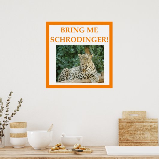 物理学 ポスター (キッチン)