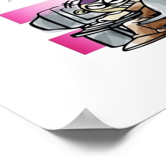 物理学 ポスター (角)