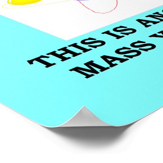 物理学 ポスター (角)