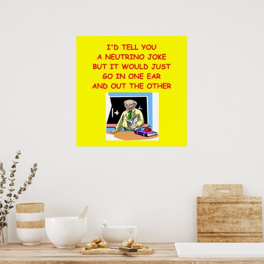 物理学 ポスター (キッチン)