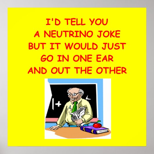 物理学 ポスター (正面)