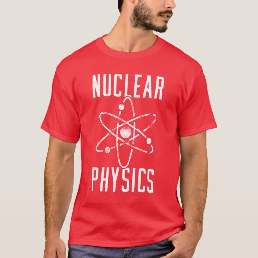 物理学 物理学者 原子核科学 フレンド Tシャツ (正面)