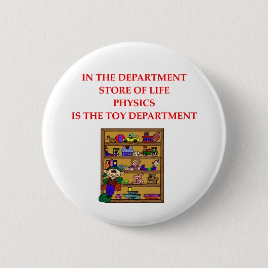 物理学 缶バッジ (正面)