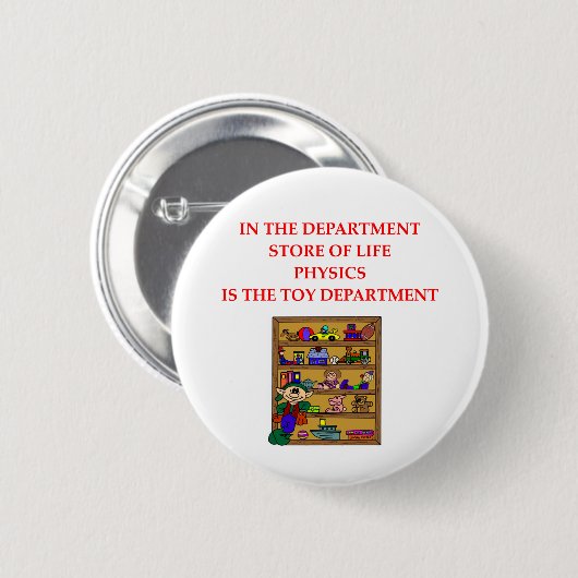 物理学 缶バッジ (正面&裏面)