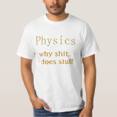 物理学 Tシャツ (正面)