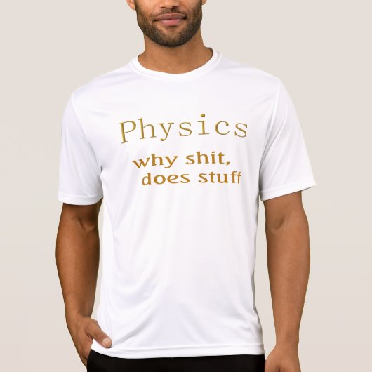 物理学 Tシャツ (正面)