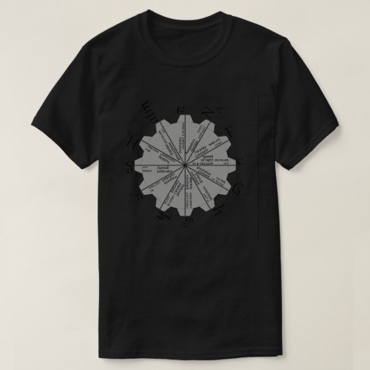 物理定数math tシャツ (デザイン正面)