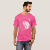 物理専攻の贈り物アイディア月面天文学 Tシャツ (正面フル)
