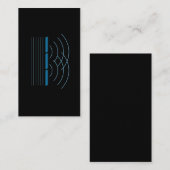 物理干渉教育波放射 名刺 (正面/裏面)