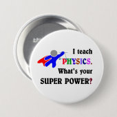 物理教え学。お前の力すごいは? 缶バッジ (正面&裏面)