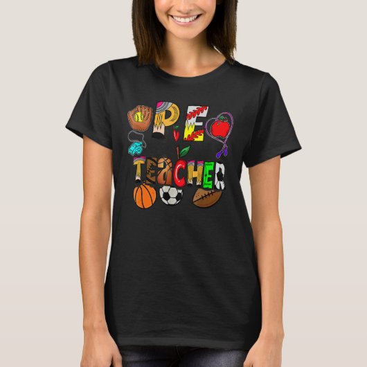 物理教育Pe先生の物理バックアップ Tシャツ (正面)