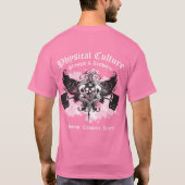 物理文化 – 強さと美学 – クレスト Tシャツ (裏面)