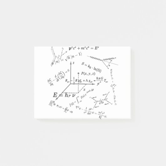 物理方程式と数式 ポストイット (正面)