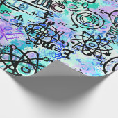 物理方程式と記号 ラッピングペーパー (角)