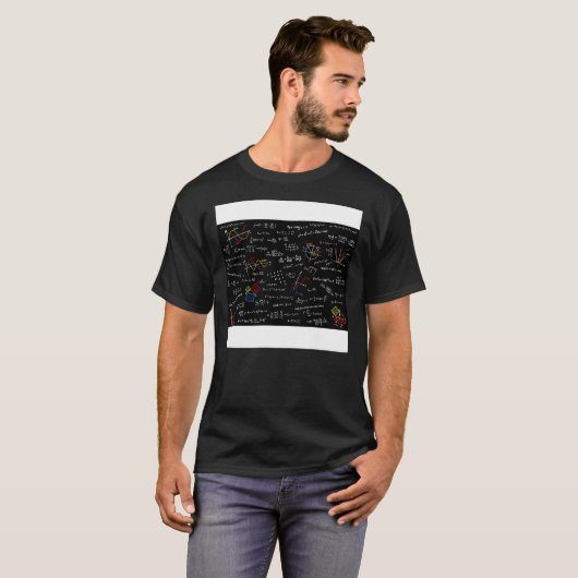 物理方程式 Tシャツ (正面フル)