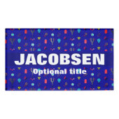 物理機器科学バッジ 名札 (正面)