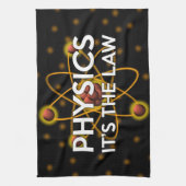 物理法律科学だ キッチンタオル (縦)