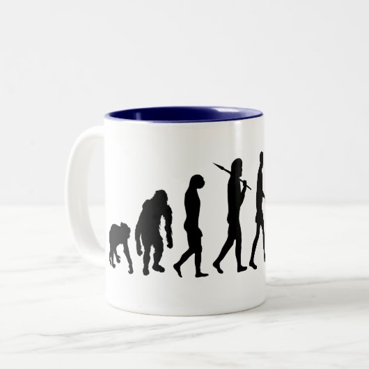 物理療法はセラピストのフィジカルセラピーを遊ばします ツートーンマグカップ (正面左)