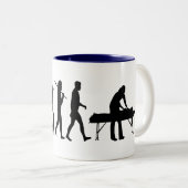 物理療法はセラピストのフィジカルセラピーを遊ばします ツートーンマグカップ (正面右)