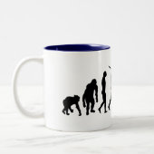 物理療法はセラピストのフィジカルセラピーを遊ばします ツートーンマグカップ (左)