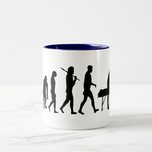 物理療法はセラピストのフィジカルセラピーを遊ばします ツートーンマグカップ (中央)