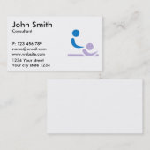 物理療法家 名刺 (正面/裏面)