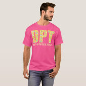物理的なセラピストギフトDpt医師の物理的な Tシャツ (正面フル)