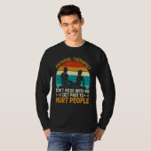 物理的なセラピスト私は人々を傷つけるために支払われるPta P Tシャツ (正面フル)