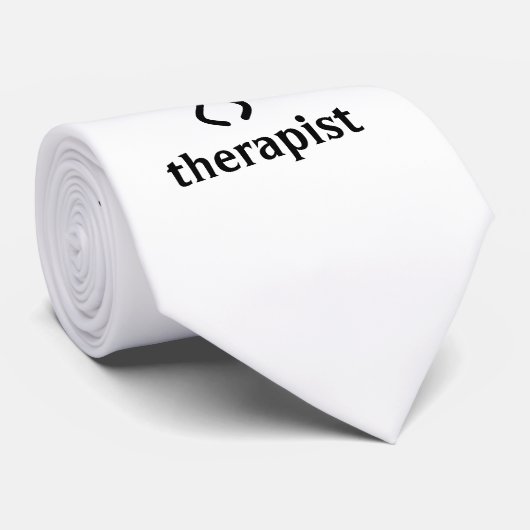 物理的なセラピストTシャツとギフトネックタイ ネクタイ (ロール)