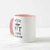 物理的セラピスト水瓶 マグカップ (正面左)